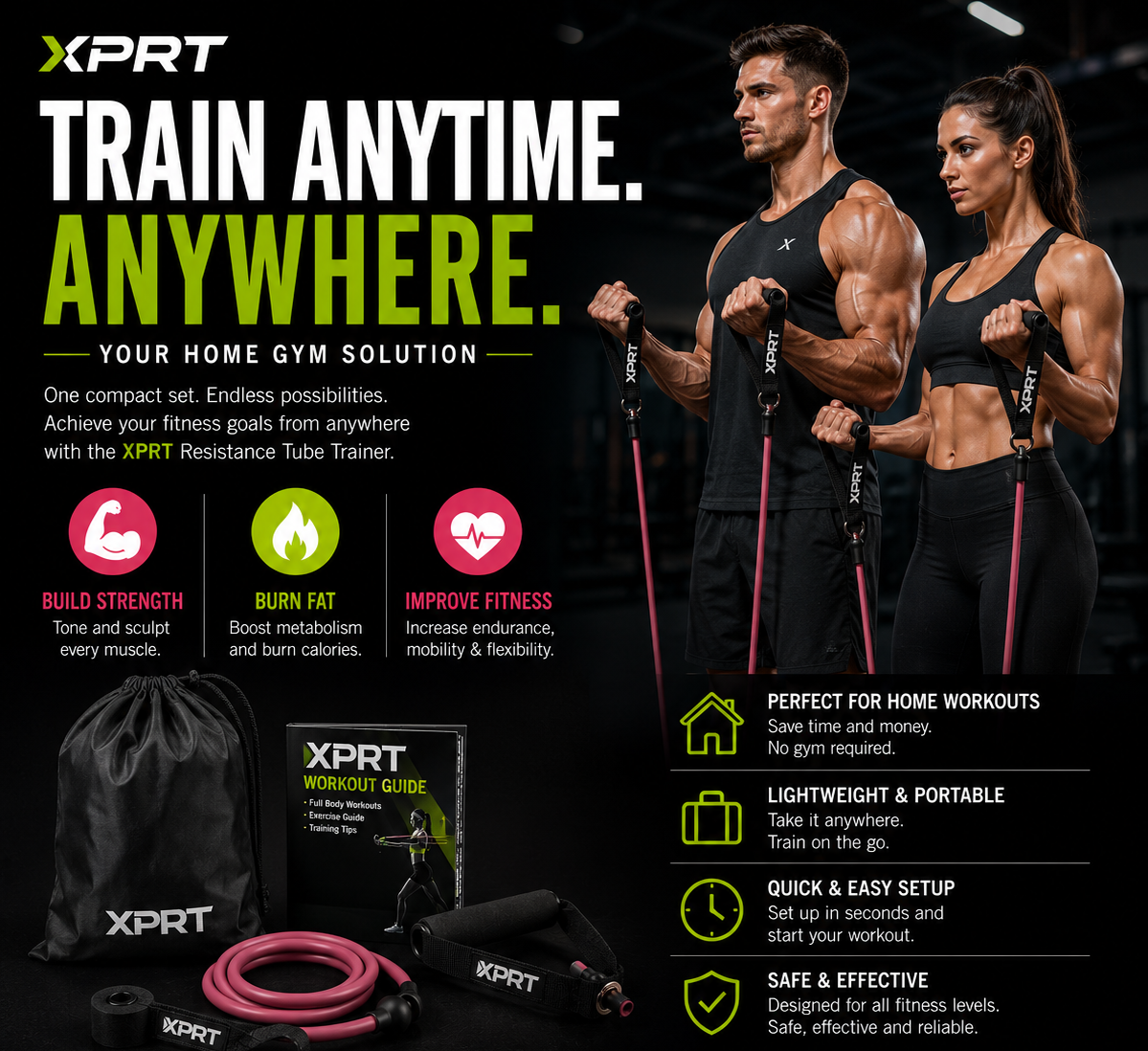AnchorFlex™ — Door Anchor Resistance Band Attachment