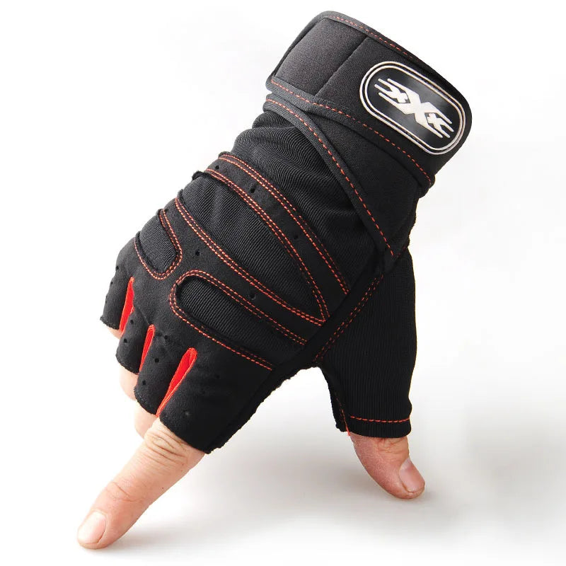 Non Slip Half Finger Fitness Gloves