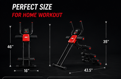 CoreFold™ — Foldable Ab Workout Machine for Core Training