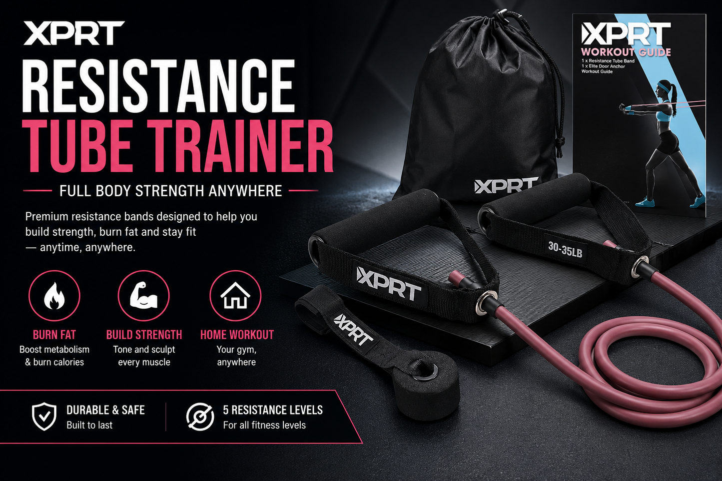 AnchorFlex™ — Door Anchor Resistance Band Attachment