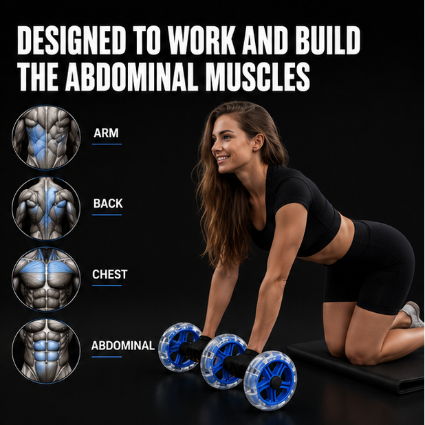 CoreCombo™ — Ab Roller & Core Trainer Combo Set