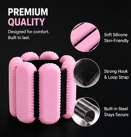 WeightWrap Lite™ — Lightweight Wearable Weights for Daily Use