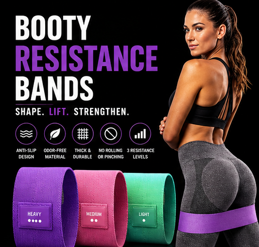 CurveBand™ — Booty Resistance Bands for Glutes & Legs