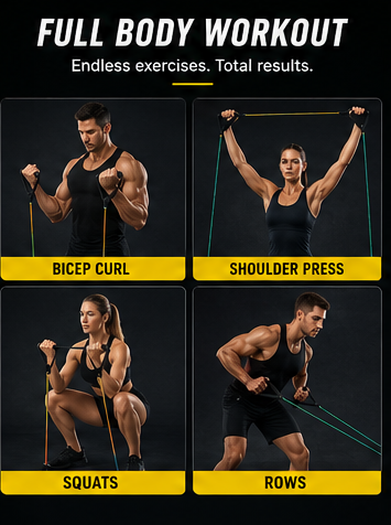 FlexBand Pro™ — Resistance Bands Set for Home Workouts