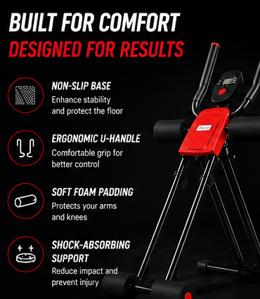 CoreFold™ — Foldable Ab Workout Machine for Core Training