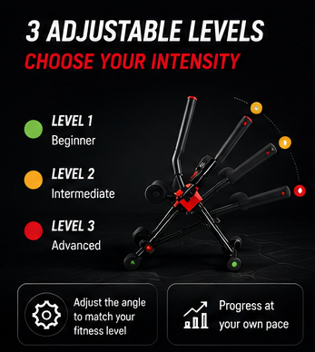 CoreFold™ — Foldable Ab Workout Machine for Core Training