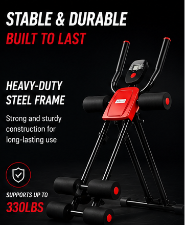 CoreFold™ — Foldable Ab Workout Machine for Core Training
