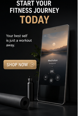 MOTIVA MIRROR™ — AI Fitness Mirror for Home Workouts