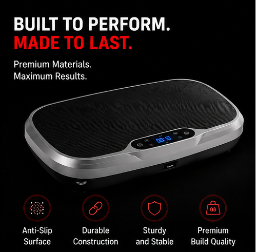 PulsePlate™ — Full Body Vibration Plate for Home Workouts