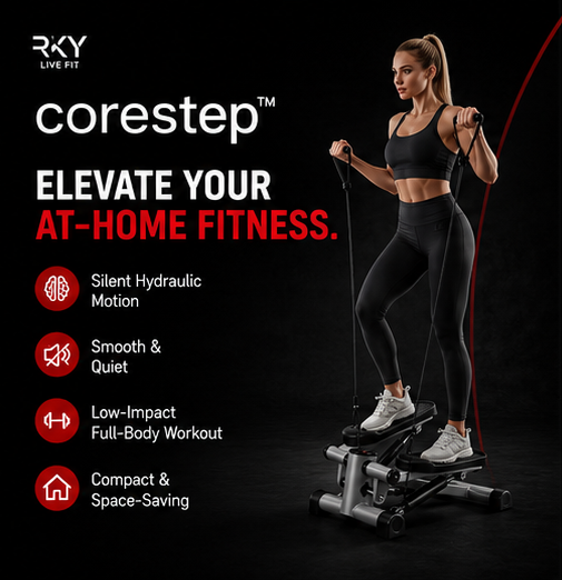 CoreStep™ — Step Platform for Cardio & Toning at Home