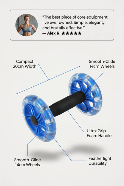 CoreCombo™ — Ab Roller & Core Trainer Combo Set
