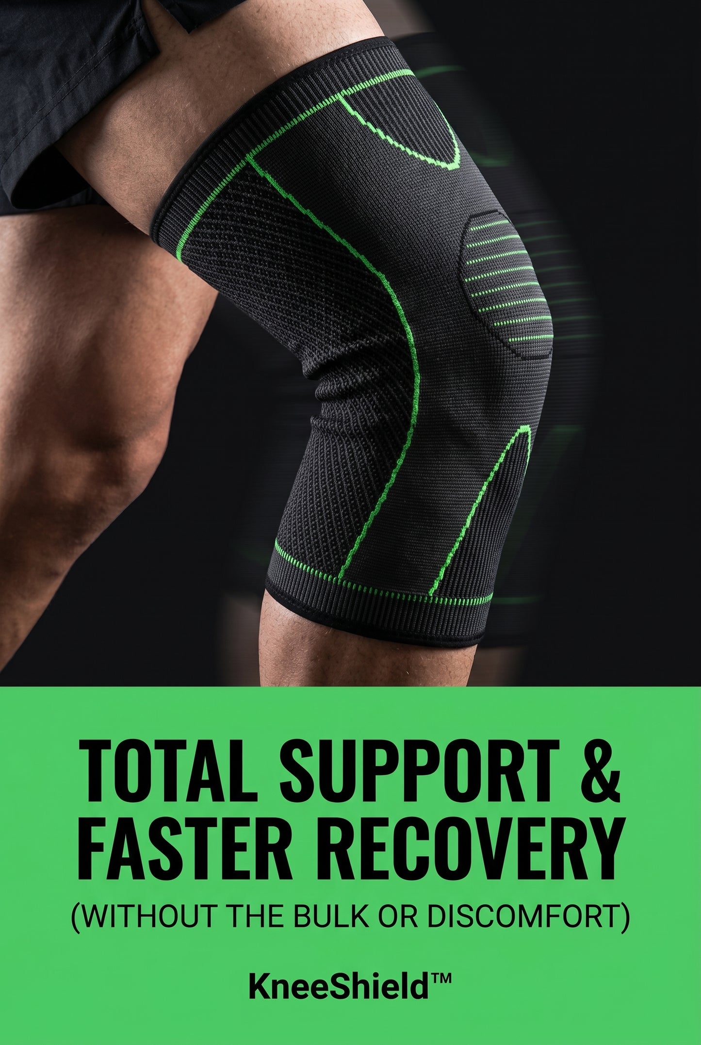 KneeShield™ — Knee Support Brace for Training & Recovery
