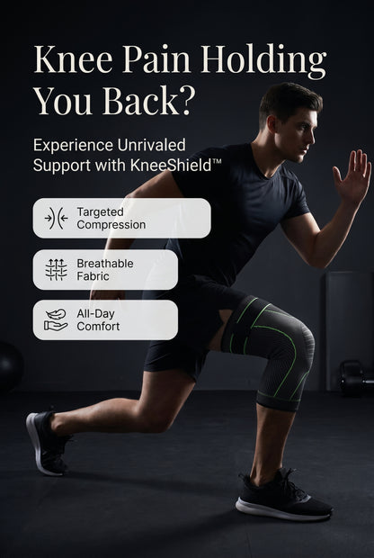 KneeShield™ — Knee Support Brace for Training & Recovery