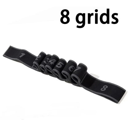 8 10 Section Elastic Yoga Pilates Resistance Band