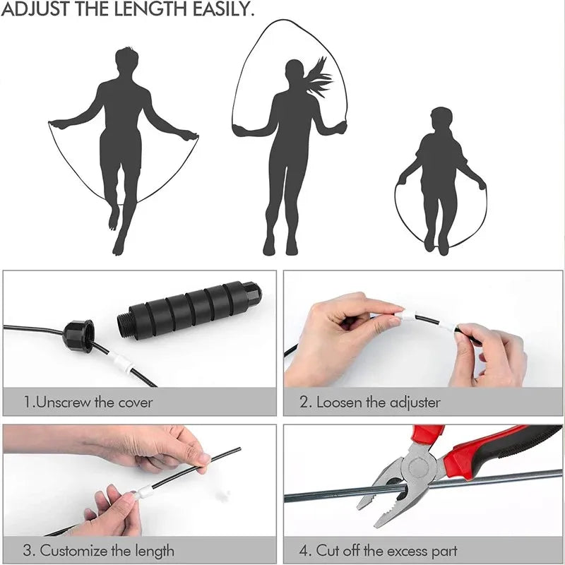 SpeedRope™ — Weighted Jump Rope for Cardio & Endurance