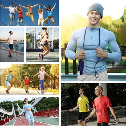 SpeedRope™ — Weighted Jump Rope for Cardio & Endurance