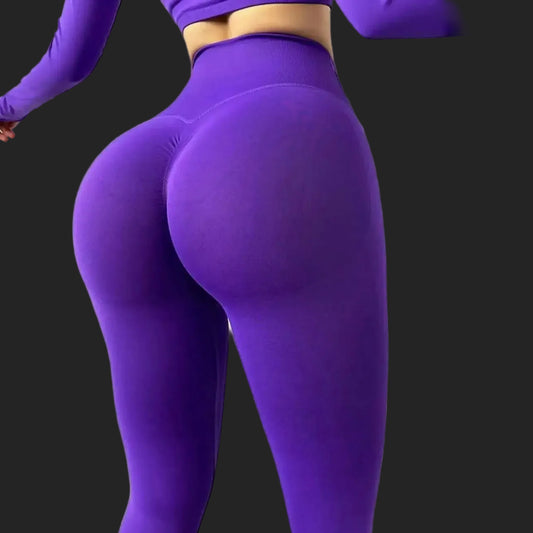 High Waist Seamless Push Up Yoga Leggings