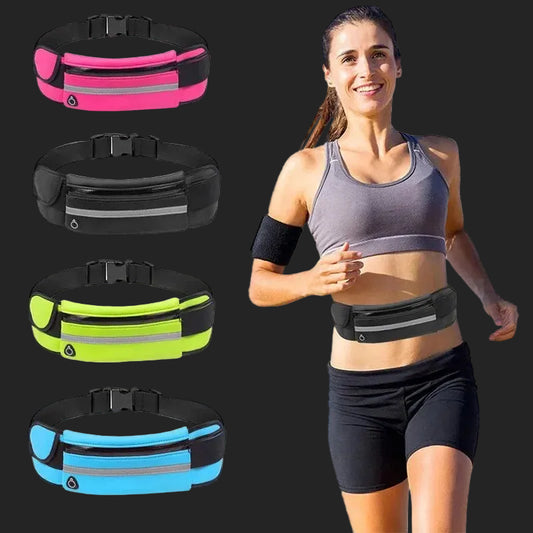 Waterproof Neoprene Running Waist Fanny Pack Belt Bag
